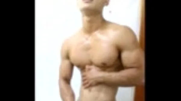 Vroči Sexy Asian muscle male skupni kanal