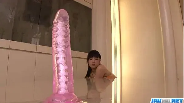 Hotová trubka celkem Impressive toy porn with hairy Asian milf Satomi Ichihara