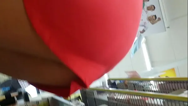 Gorąca Upskirt milf in store całkowita rura