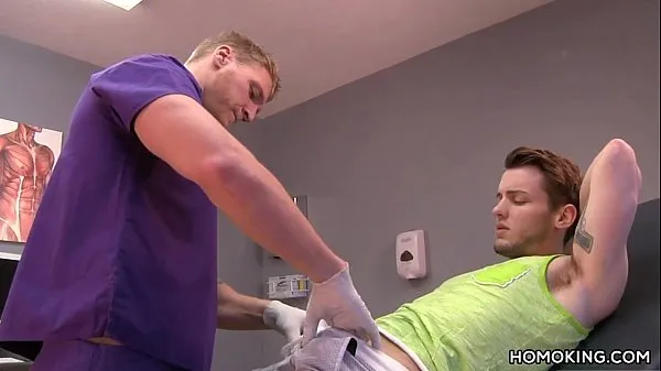Hot Gay doctor sucking off his handsome patient total Tube