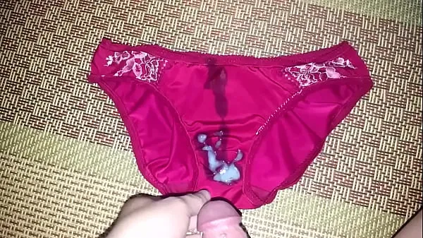 Vroči Dreamy purple underwear | Cum on panties compilation the best skupni kanal