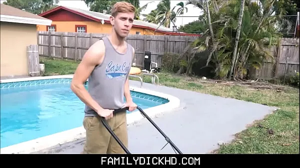 Hot Bear Stepdad And Twink Fuck Outside After Yard Work total Tube