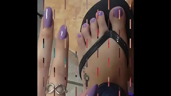 Hotová trubka celkem FEET FETISH