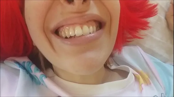 인기 총 Chantal lets you explore her mouth: teeth, saliva, gums and tongue .. would you like to go in개 튜브