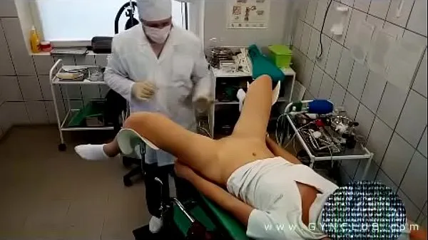 Hot Orgasm on the gynecological chair total Tube