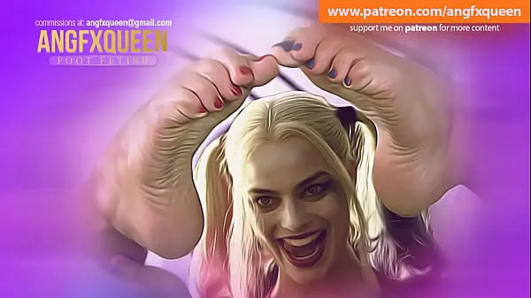 Sıcak Harley Quinn feet footjob toplam Tüp