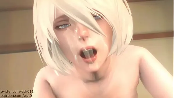 Quente Outra compilação yorha 2b Nier Automata não meus clipes tubo total