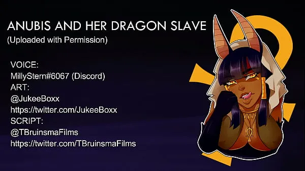 Heet ANUBIS AND HER DRAGON SLAVE ASMR totale buis