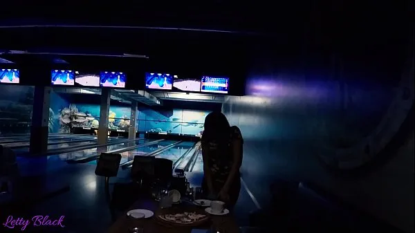 Hot Public Remote Vibrator In Bowling Together With Friends - Letty Black total Tube