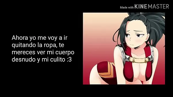 Hot Joi in Spanish - Momo Yaoyorozu totalt rör