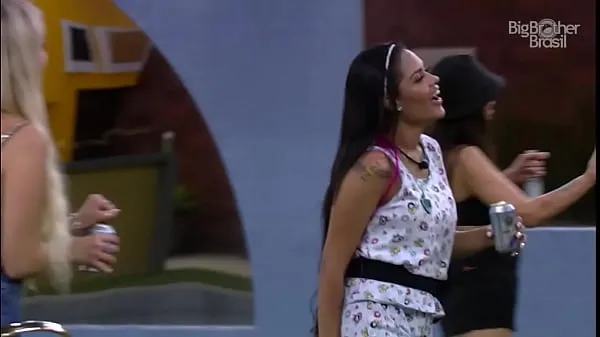 Sıcak Big Brother Brazil 2020 - Flayslane causing party 23/01 toplam Tüp