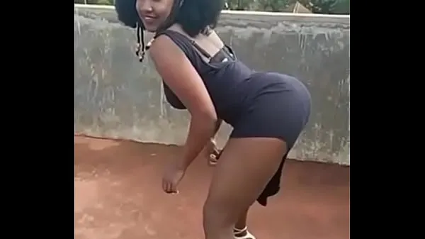 Chaud Épaisse reine noire twerking Tube total