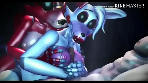Hot Threesome with Foxy and Mangle total Tube