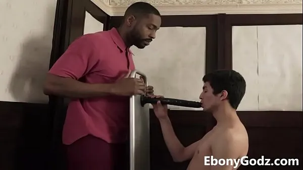 Heet Black Cocksei Teaches White Twink - Gay totale buis