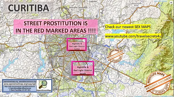 ยอดนิยม Street Prostitution Map of Curitiba, Brazil with Indication where to find Streetworkers, Freelancers and Brothels. Also we show you the Bar, Nightlife and Red Light District in the City Tube ทั้งหมด