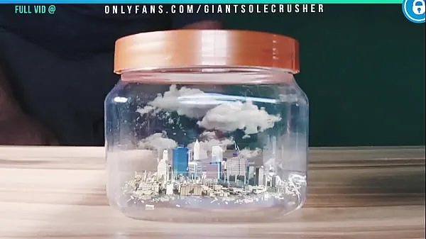 热Shrunken City In A Jar (Fart Feet Cum总管