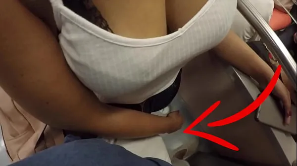 热Unknown Blonde Milf with Big Tits Started Touching My Dick in Subway ! That's called Clothed Sex总管
