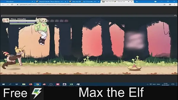 Caliente Max the Elf (juego gratuito gamejolt) plataforma tubo total