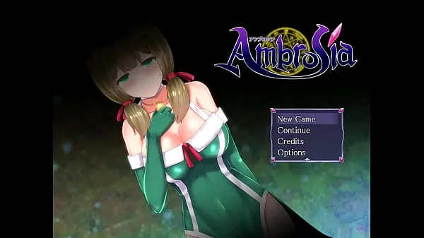 Hot Ambrosia [RPG Hentai game] Ep.1 Sexy nun fights naked cute flower girl monster totalt rör
