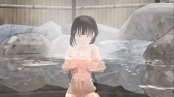 Forró Toyota Nono I took a bath in a hot spring without a towel and my boobs fell out.【onsen teljes cső
