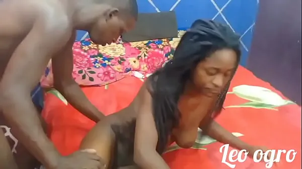 Beautiful black woman taking her ass and cum in her face after having her ass and cunt fucked in a DPV with Negro Blue Rj total Tube populer