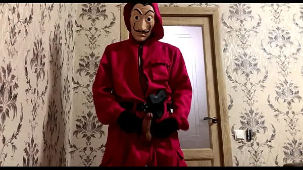 Hot Cosplay on the robber from the Netflix series - La Casa De Papel συνολικός σωλήνας