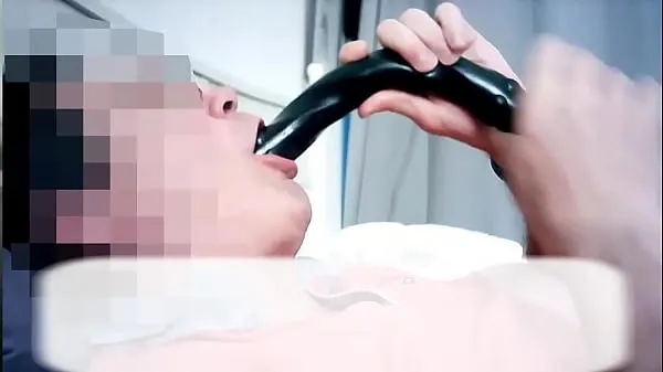 Kuuma deep Throat dildo putki yhteensä