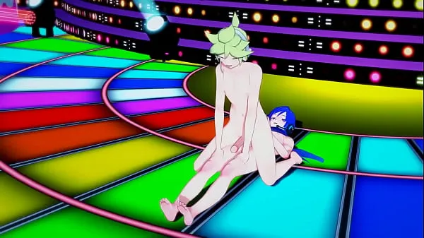 Sıcak Vocaloid Yaoi - Len x Kaito Boobjob and fucked in stage - Sissy crossdress Japanese Asian Manga Anime Game Porn Gay toplam Tüp