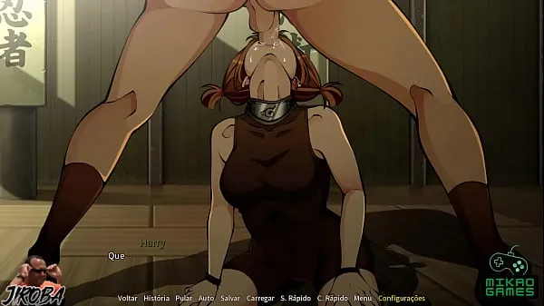Hot Naruto Shinobi Adult Game - Boruto's First Moegi Blowjob celková trubica