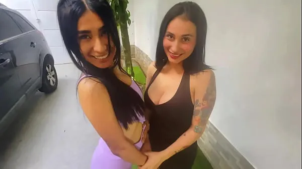 I fuck my neighbor with the help of my best friend, he gives us so hard until he cums on my face - jenifer play total Tube populer