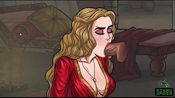 Forró Game of whores ep 20 Queen Cersei giving me blowjob teljes cső