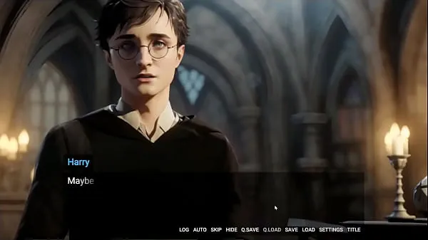 Gorąca Hogwarts Lewdgacy [ Hentai Game PornPlay Parody ] Harry Potter and Hermione are playing with BDSM forbiden magic lewd spells całkowita rura