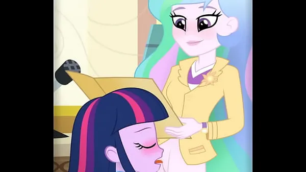 Tổng cộng Twilight Sparkle X Princess Celestia Equestria Girls Animation Dub~! Voice Actress: MagicalMysticVA ống nóng