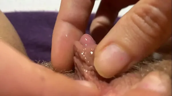 Hot huge clit jerking orgasm extreme closeup total Tube