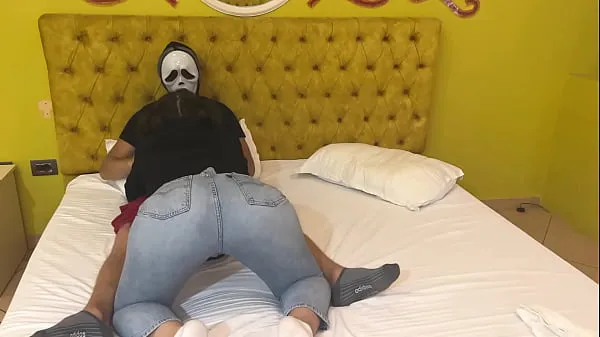 Hot Ghostface gets free blowjob for halloween total Tube