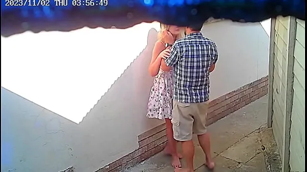 Cctv camera caught couple fucking outside public restaurant Jumlah Tiub Panas