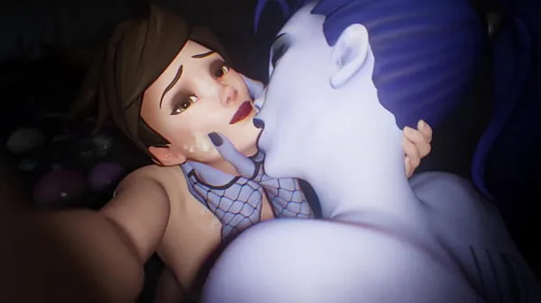 Caliente Cinta sexual de Widowmaker y Tracer tubo total