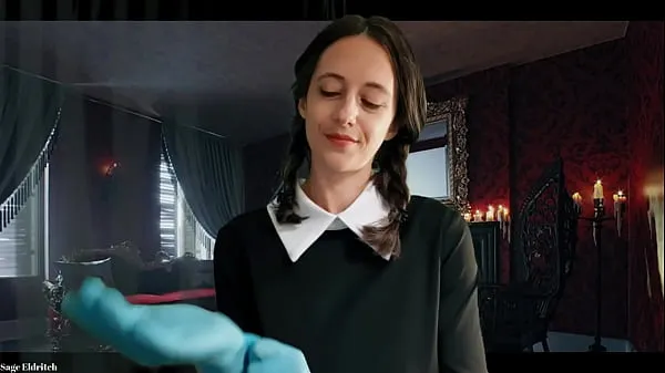 Gorąca Wednesday Addams Cuts Off Ur Penis [Penectomy POV całkowita rura